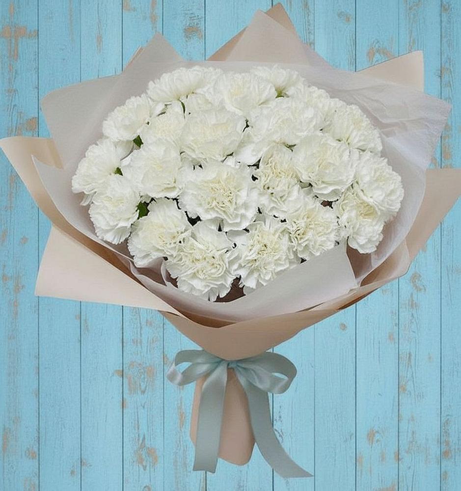 Букет цветов из: Гвоздики в Кармаскалы