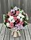 Букет цветов из: Альстромерии, Гвоздики, Розы и Хризантемы в Кармаскалы