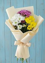 Букет цветов из:  Хризантемы в Кармаскалы