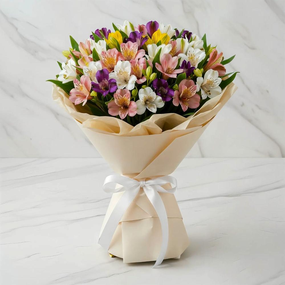 Букет цветов из: Альстромерии в Кармаскалы