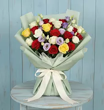 Букет цветов из:  Розы в Кармаскалы
