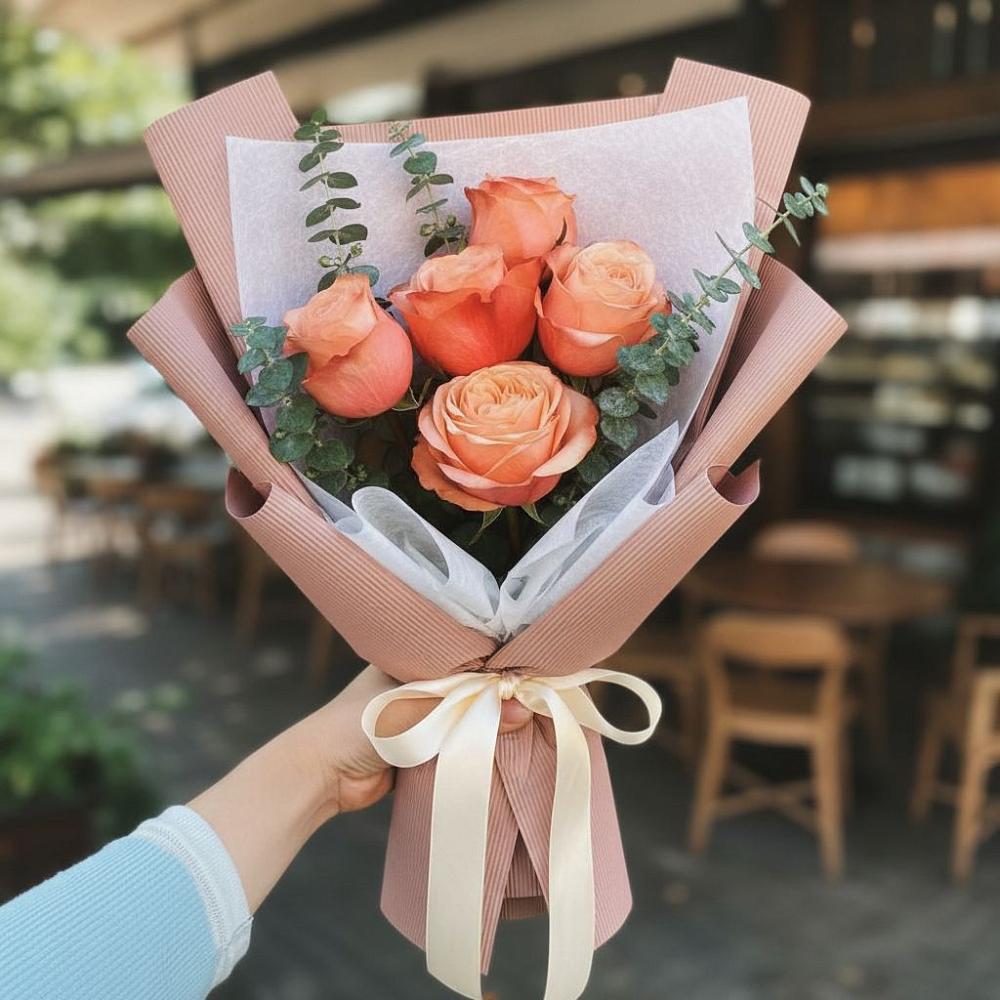 Букет цветов из: Розы в Кармаскалы