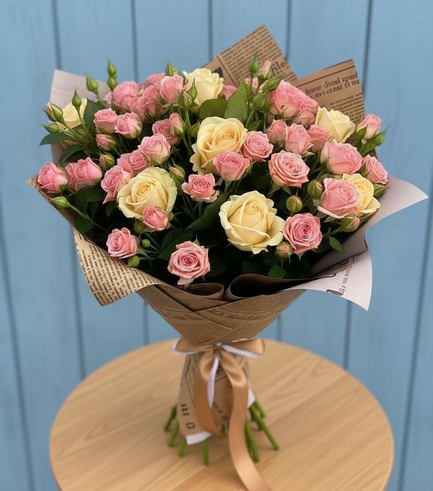 Букет цветов из: Розы в Кармаскалы