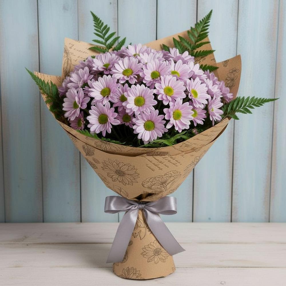 Букет цветов из: Хризантемы в Кармаскалы