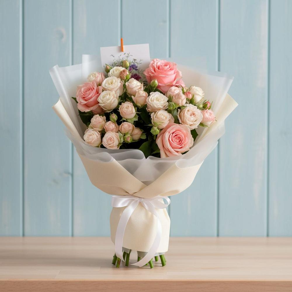 Букет цветов из: Розы в Кармаскалы