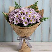 Букет цветов из:  Хризантемы в Кармаскалы