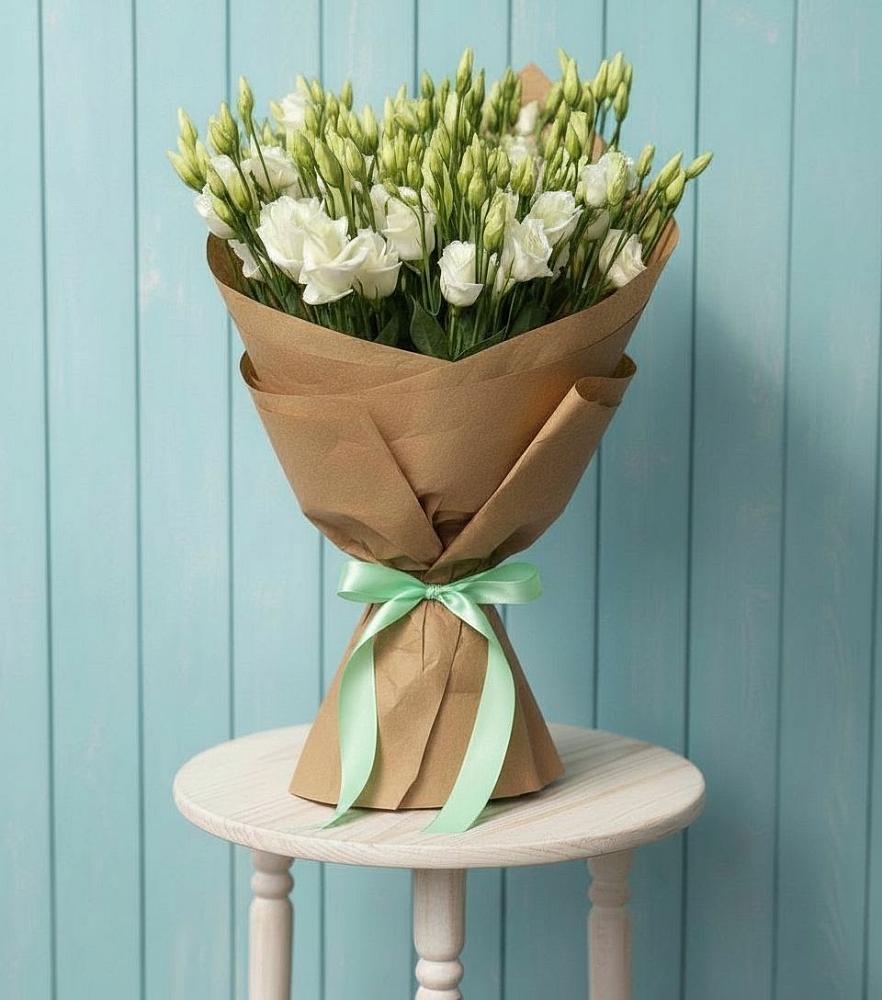 Букет цветов из: Лизиантусы в Кармаскалы