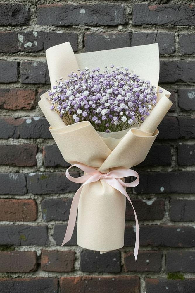 Букет цветов из: Гипсофила в Кармаскалы