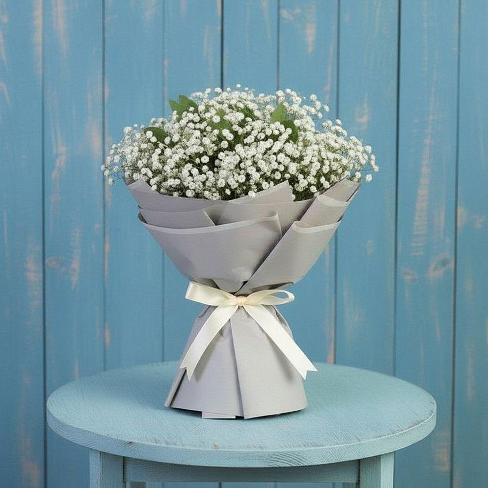 Букет цветов из: Гипсофила в Кармаскалы