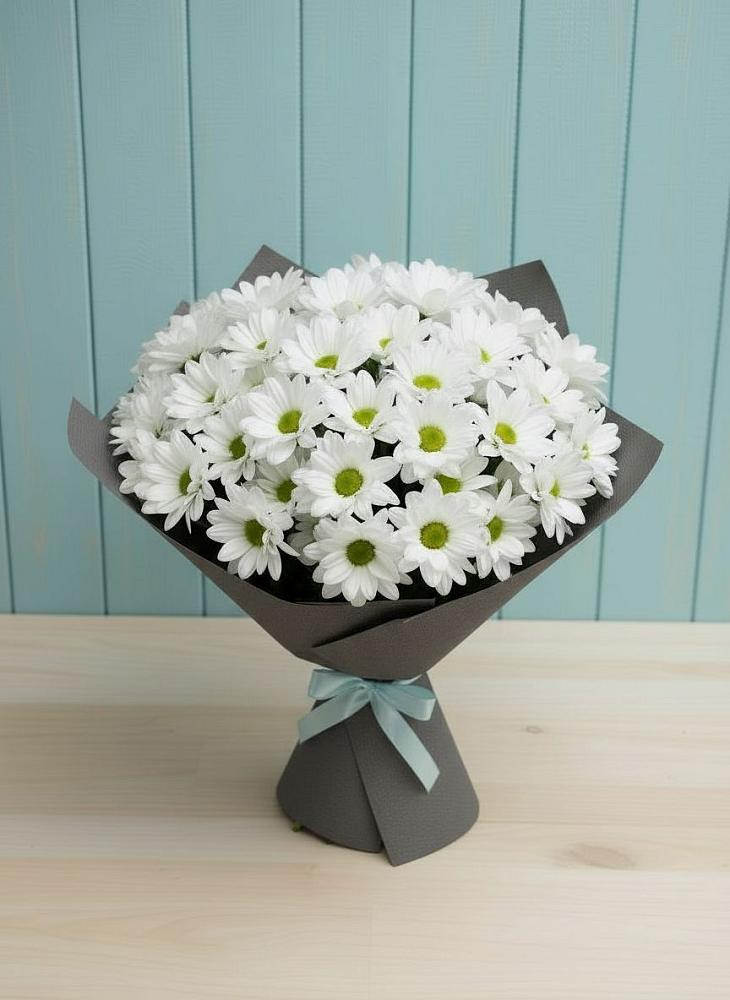 Букет цветов из: Хризантемы в Кармаскалы