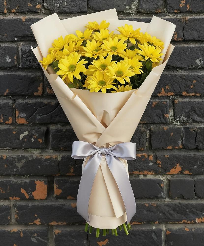 Букет цветов из: Хризантемы в Кармаскалы