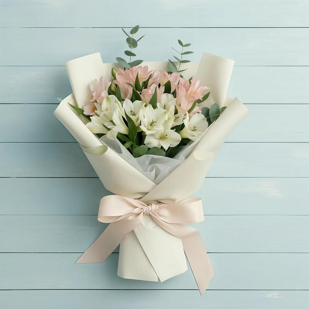 Букет цветов из: Альстромерии в Кармаскалы