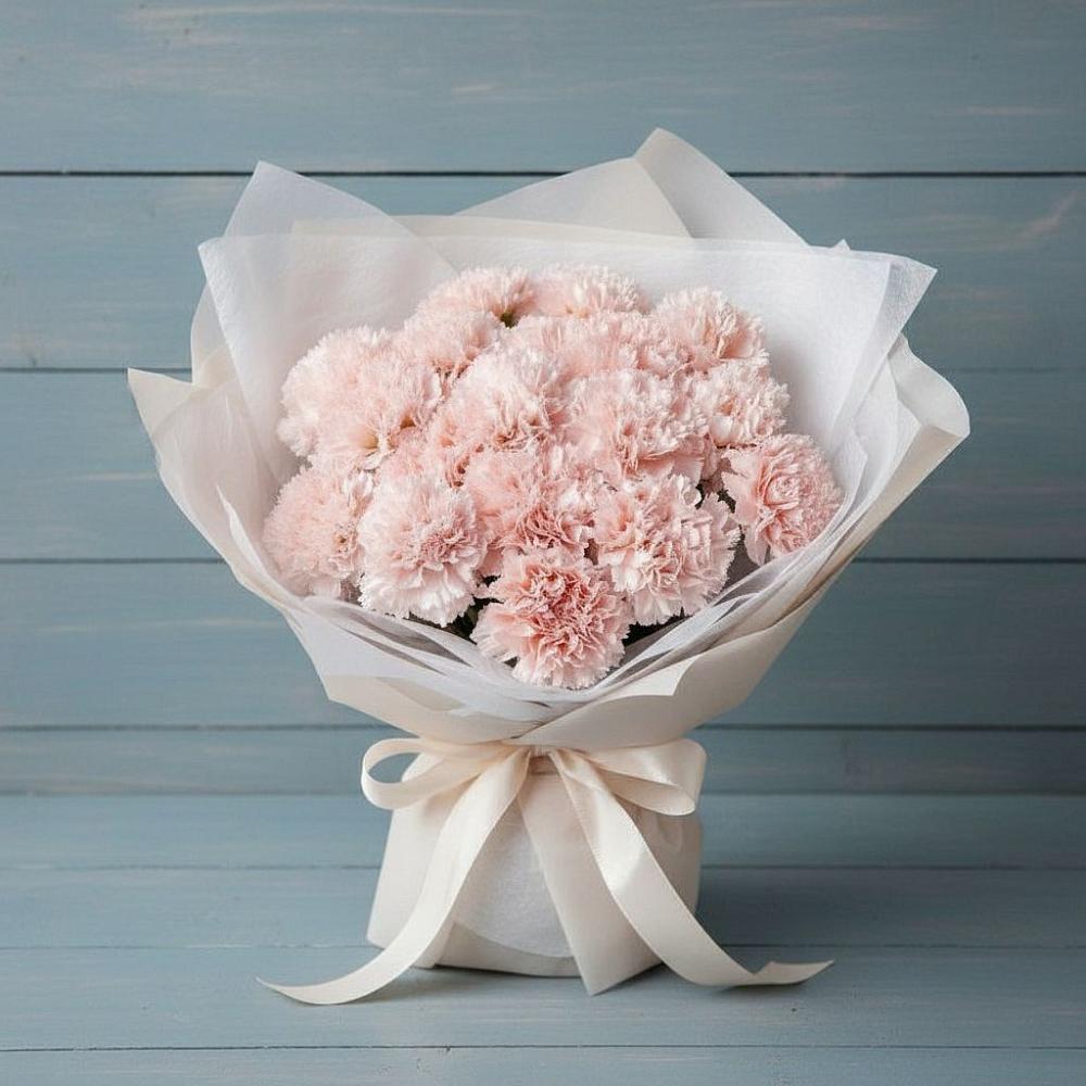 Букет цветов из: Гвоздики в Кармаскалы