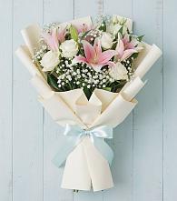 Букет цветов из:  Лилии в Кармаскалы