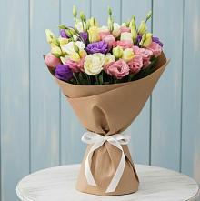 Букет цветов из:  Лизиантусы #REPLACE_PRED# Кармаскалы